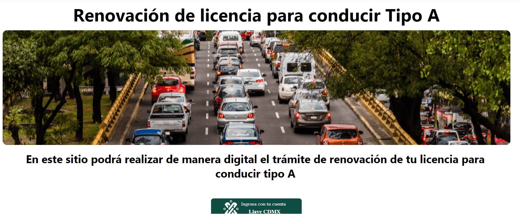 renovacion licencia conducir cdmx