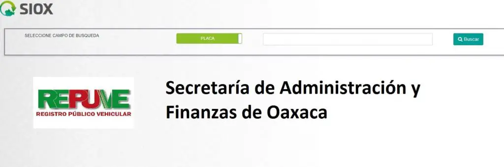 Portal Secretaria de Administracion y Finanzas Oaxaca